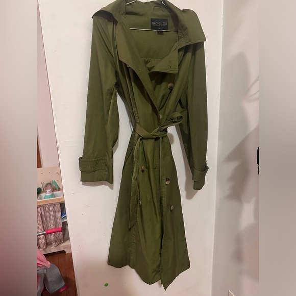 Olive 🫒 trench coat - Picture 1 of 4